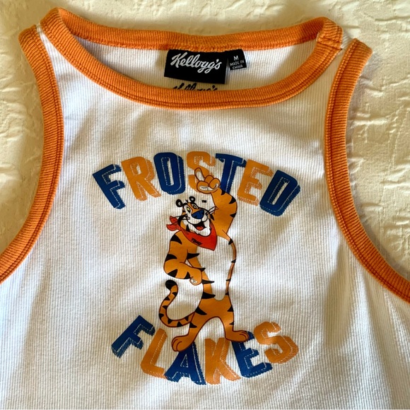Kellogg’s Frosted Flakes Crop Top - Picture 2 of 4